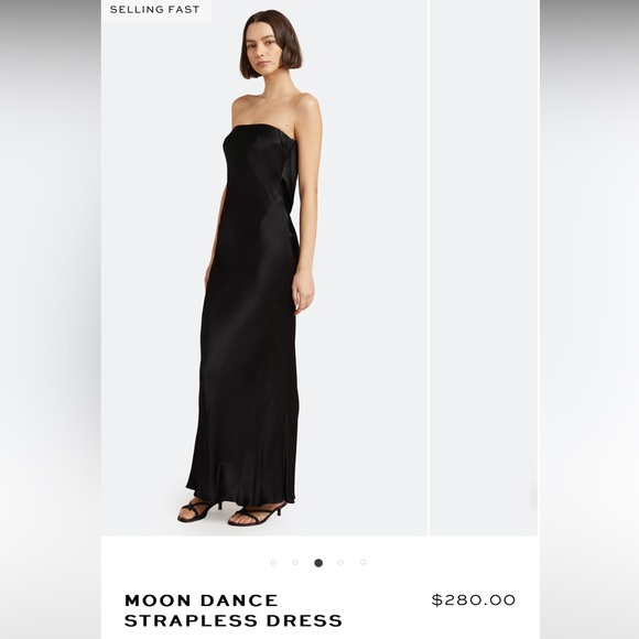 Bec + Bridge Moon Dance Strapless Dress- Size AU 8 / US 4 - Picture 2 of 4
